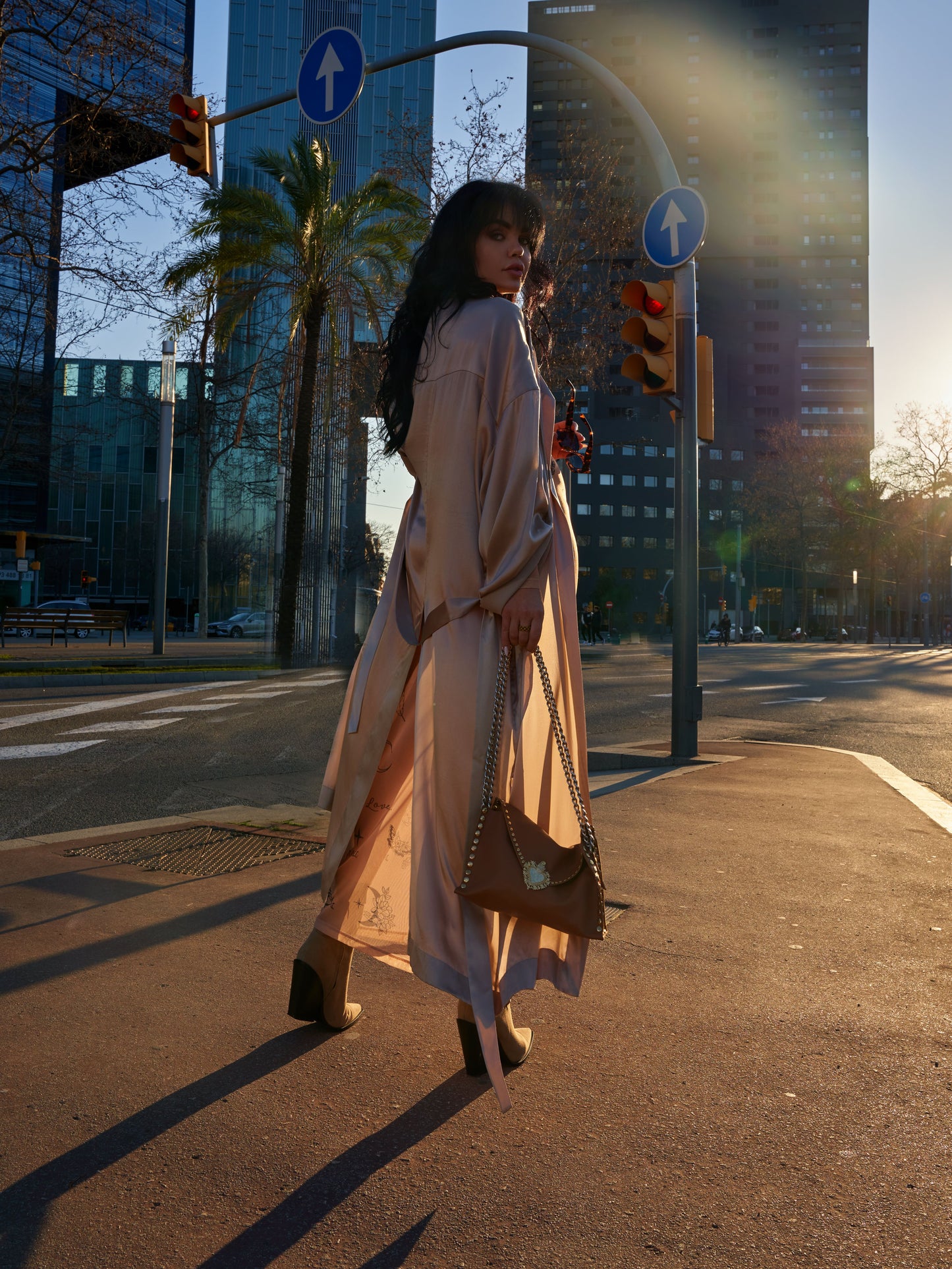 Silk Trench Taupe PRE-ORDER