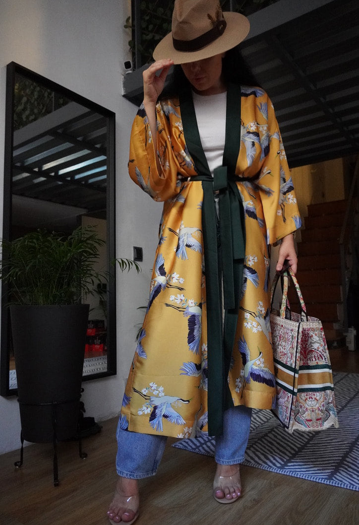 Stork Kimono