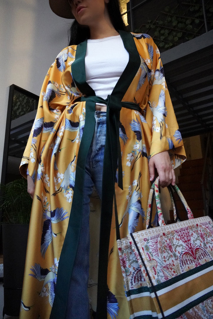 Stork Kimono