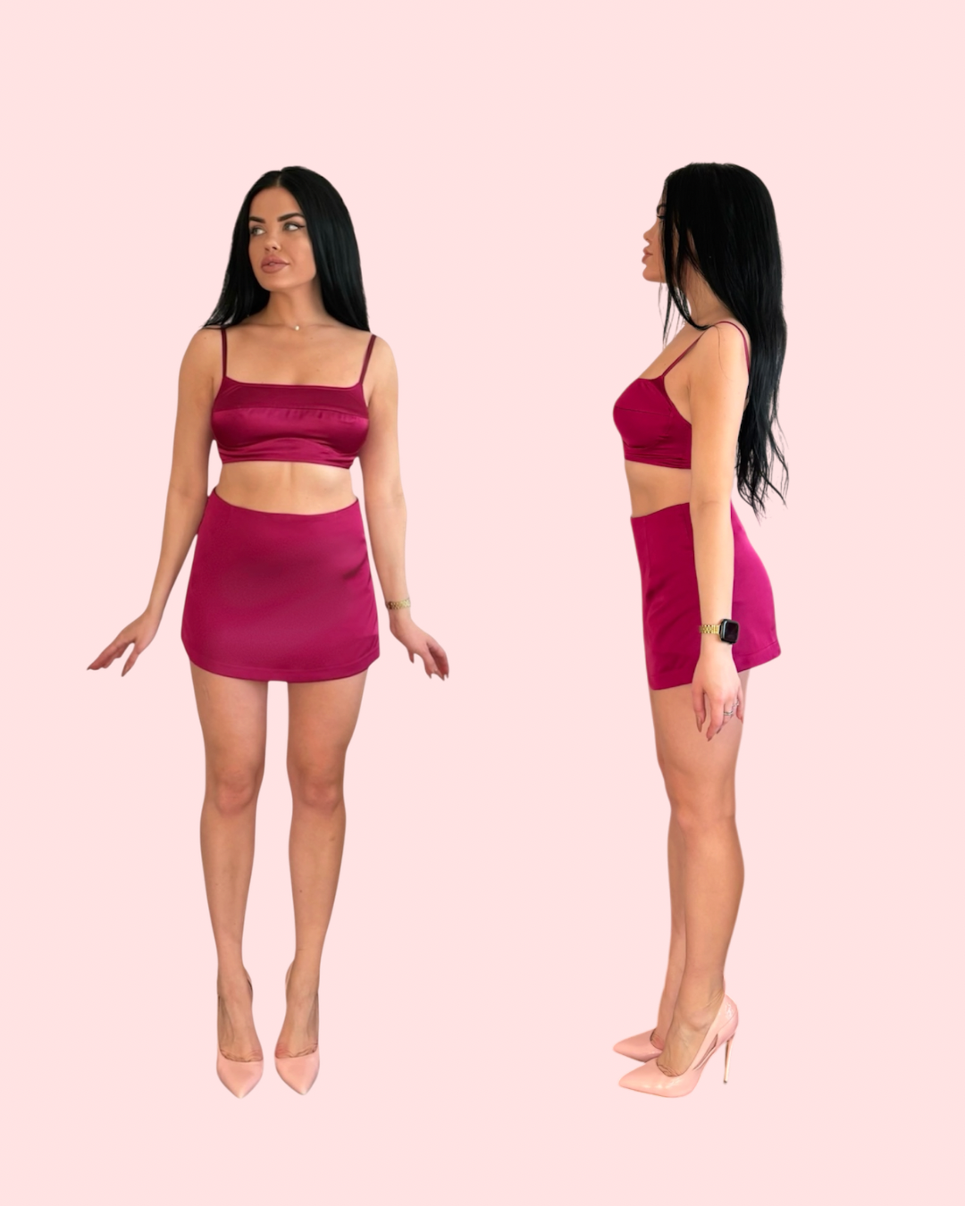 Fuchsia Top